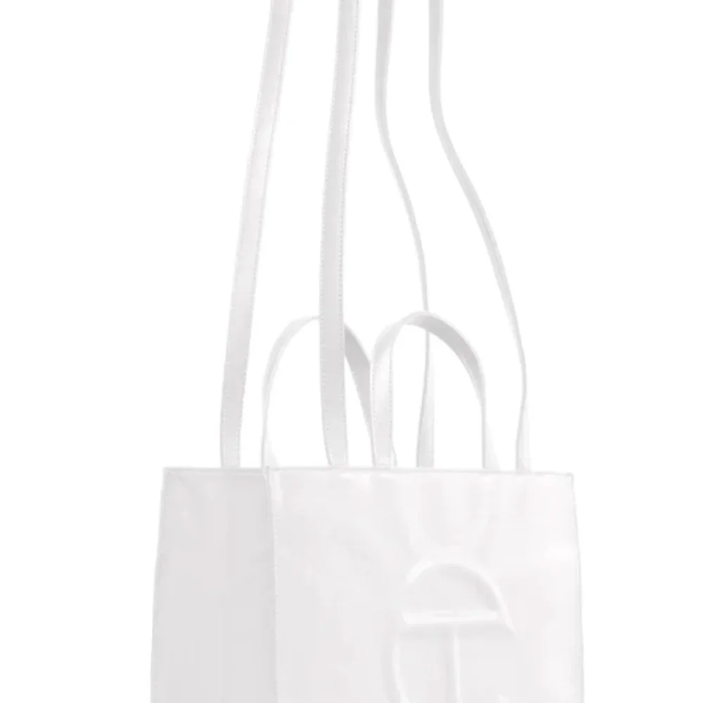 Telfar Medium Shopping Bag - White